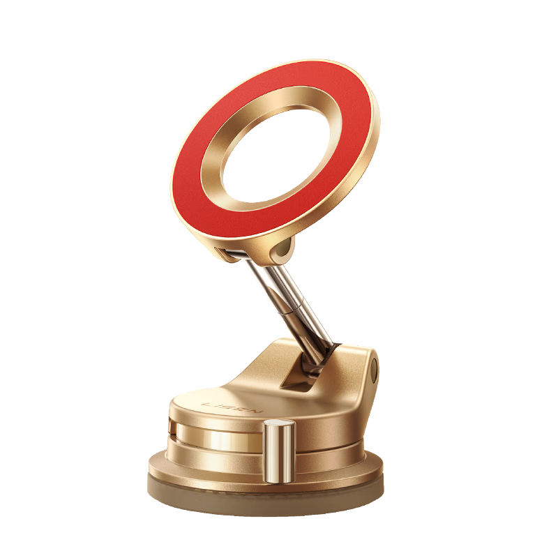 Lisen [Perfect Gift Choice] Car Magnetic Phone Holder Vacuum Suction Dashboard Mount Gift Box Set