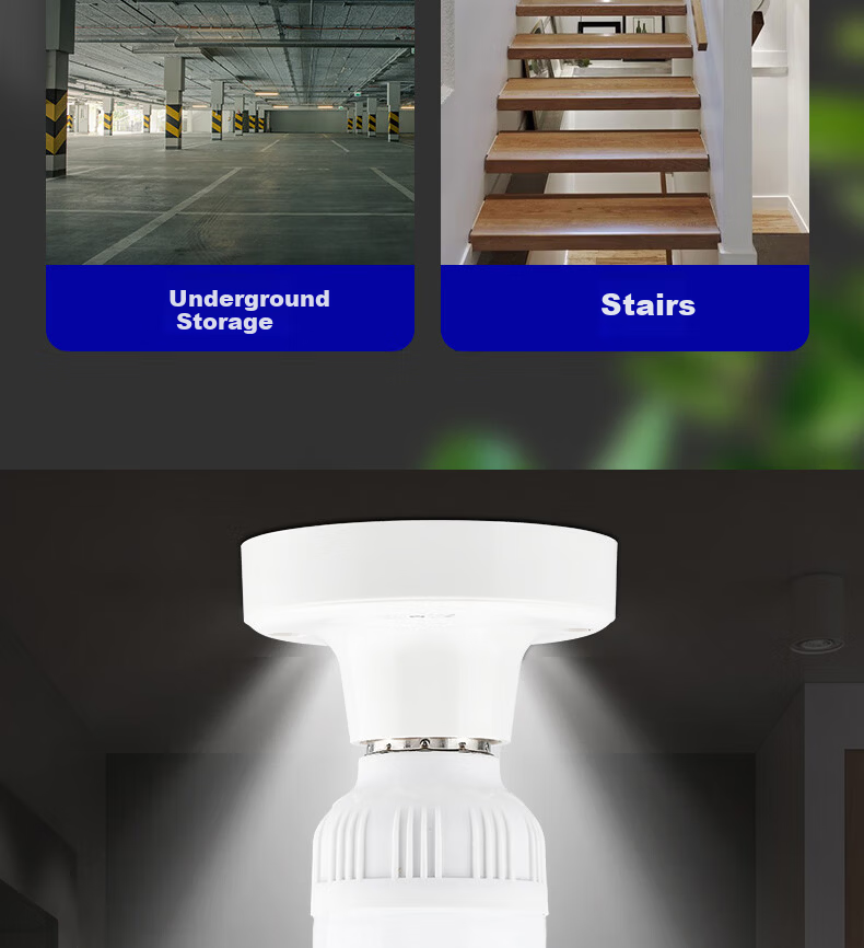 Gongtai Wired Bulb 10m Cable + 40W LED Bulb E27 Screw Base Universal Plug Socket Hanging GT-E27-10M-40W 3