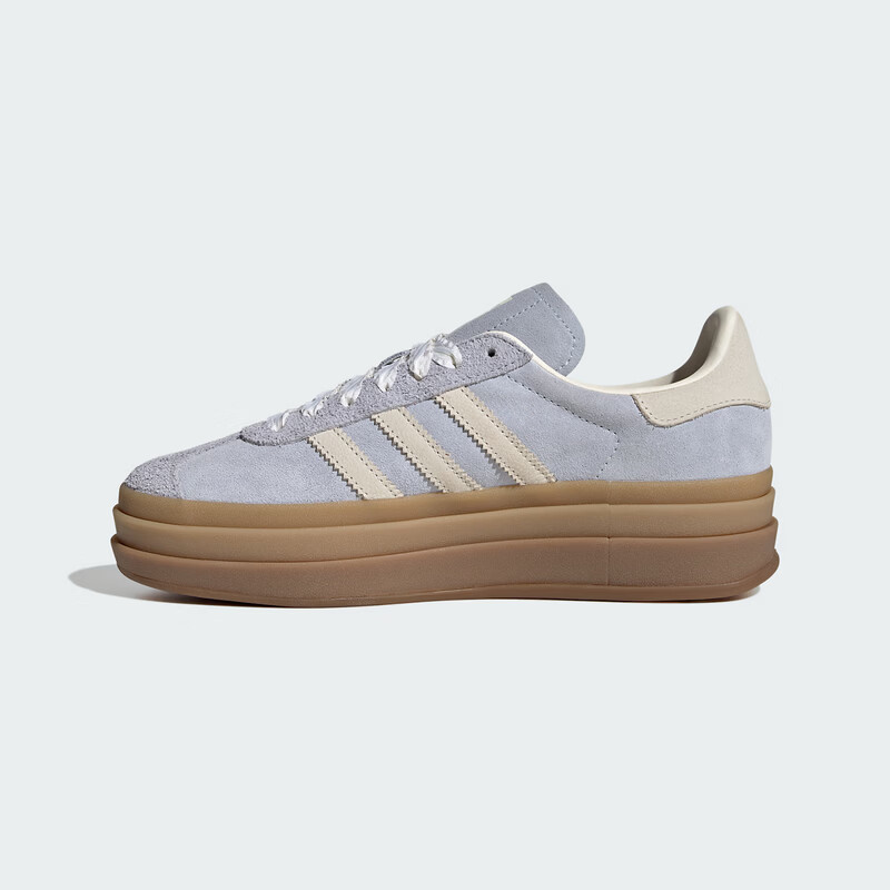 Adidas Originals Women's GAZELLE BOLD W Casual Shoes IH4210 Light Blue Size 37 2