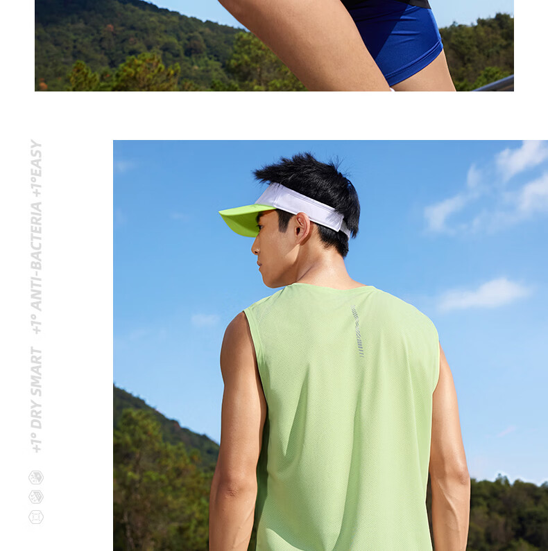 361° Men's Sports Vest Spring Summer New Quick-Dry Running Outdoor Training Breathable Sleeveless Top 652622503-5 14