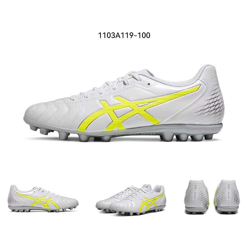 ASICS AG Stud Men's Soccer Shoes DS LIGHT CLUB Wide Fit Artificial Grass 1103A119-100 Size 42 1
