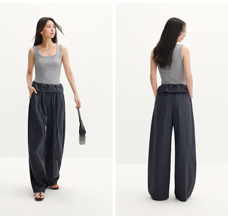 Semir Women's Summer Sleeveless Crop U-Neck Solid Color Cooling Slim Fit Inner Top 2026 Style Versatile Shirt 109326102003 8