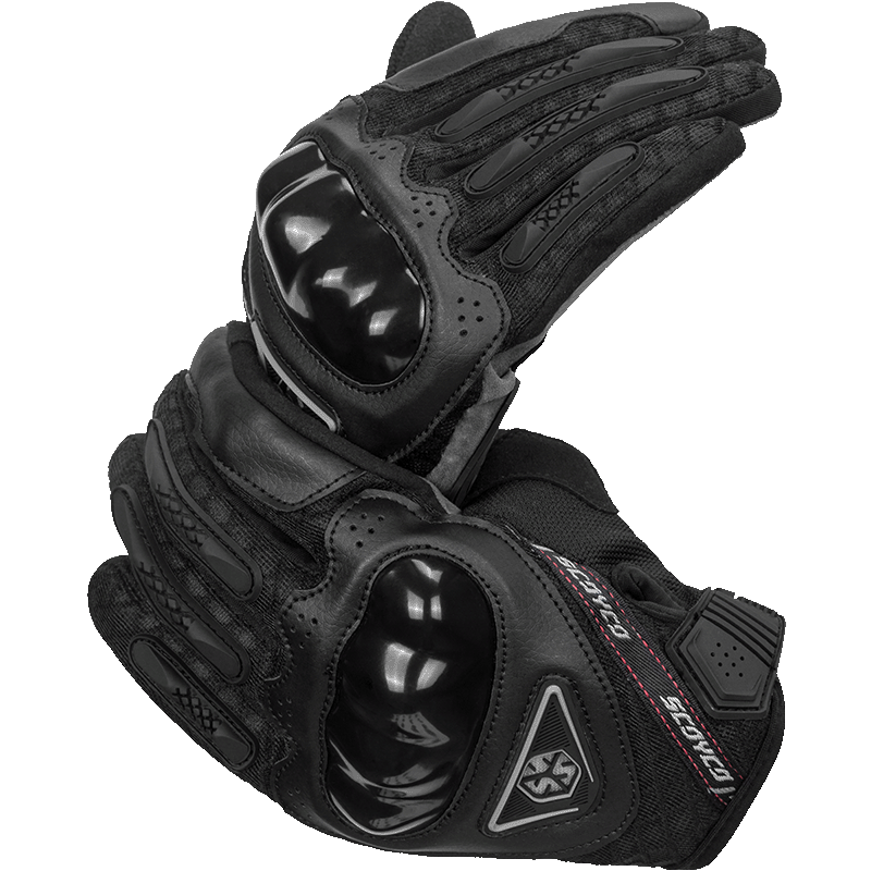 SCOYCO MC146 Motorcycle Riding Gloves, Full-Finger Gloves, Comfortable, Anti-Fall, Breathable, Suitable for Commuting And Daily Use, All Seasons, for Men And Wome
