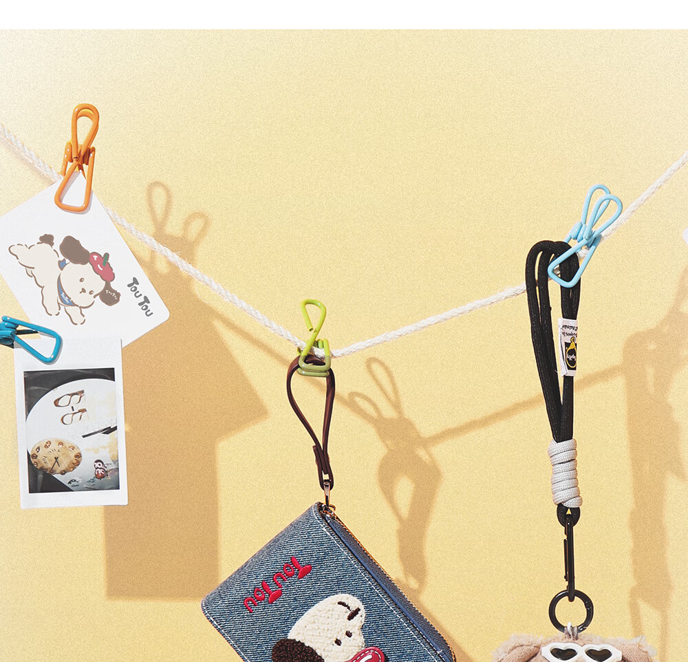 Toutou 2026 New Style Wallet Pork Floss Dog Denim Card Holder ID Storage Coin Purse Girl Birthday Gift for Girlfriend 27