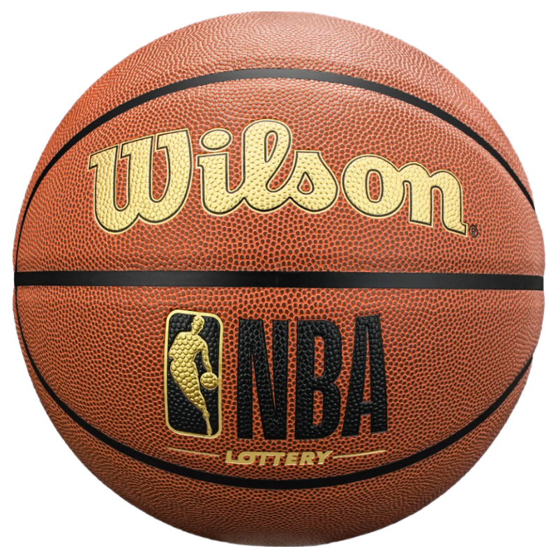 Wilson Basketball Size 7 NBA Lottery Series Sam Same Model Upgraded Indoor Outdoor Universal Student Adult Basketball 301