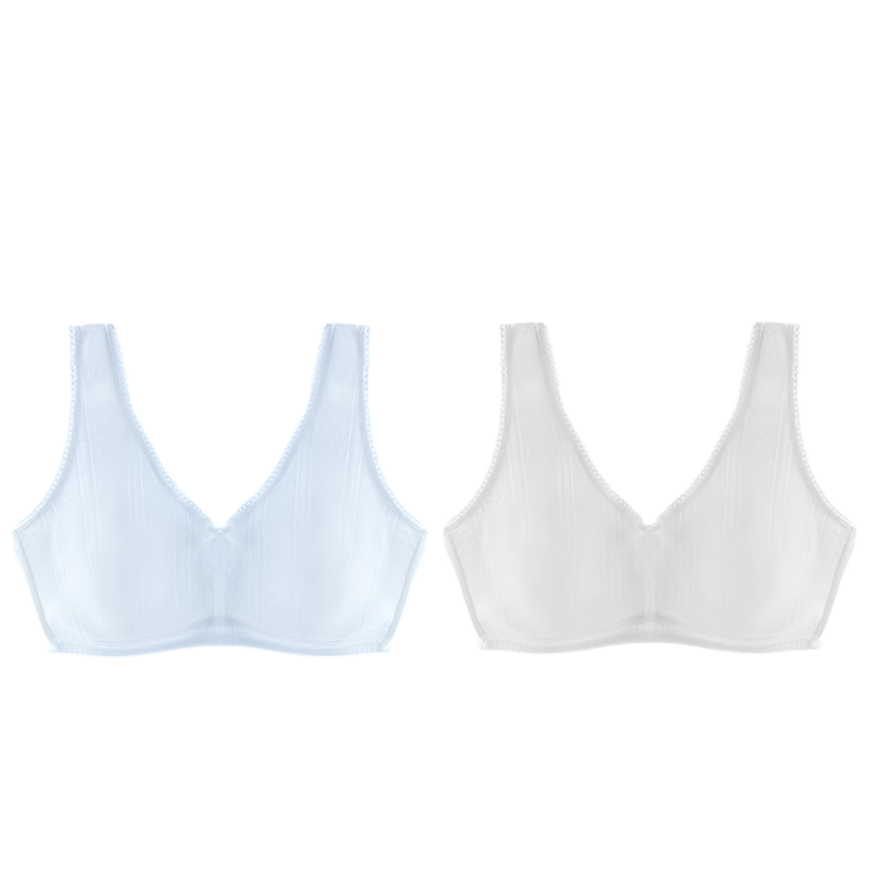 Ailier &ouluola Girls' Underwear for Middle School Students Aged 12-16, Teenage Bra, Puberty Pure Cotton Girls' Vest 85B