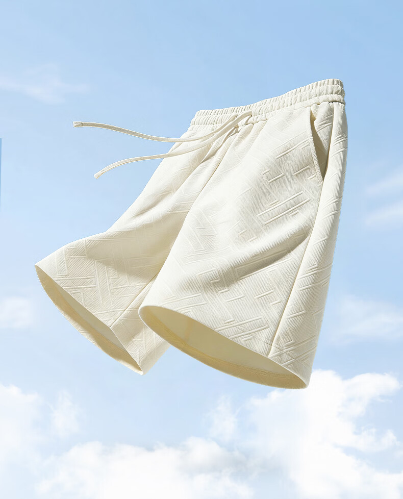 Baleno Summer Men's Casual Loose Slim Straight Five-Point Shorts Trendy Fashion Breathable Heavyweight Pants 10
