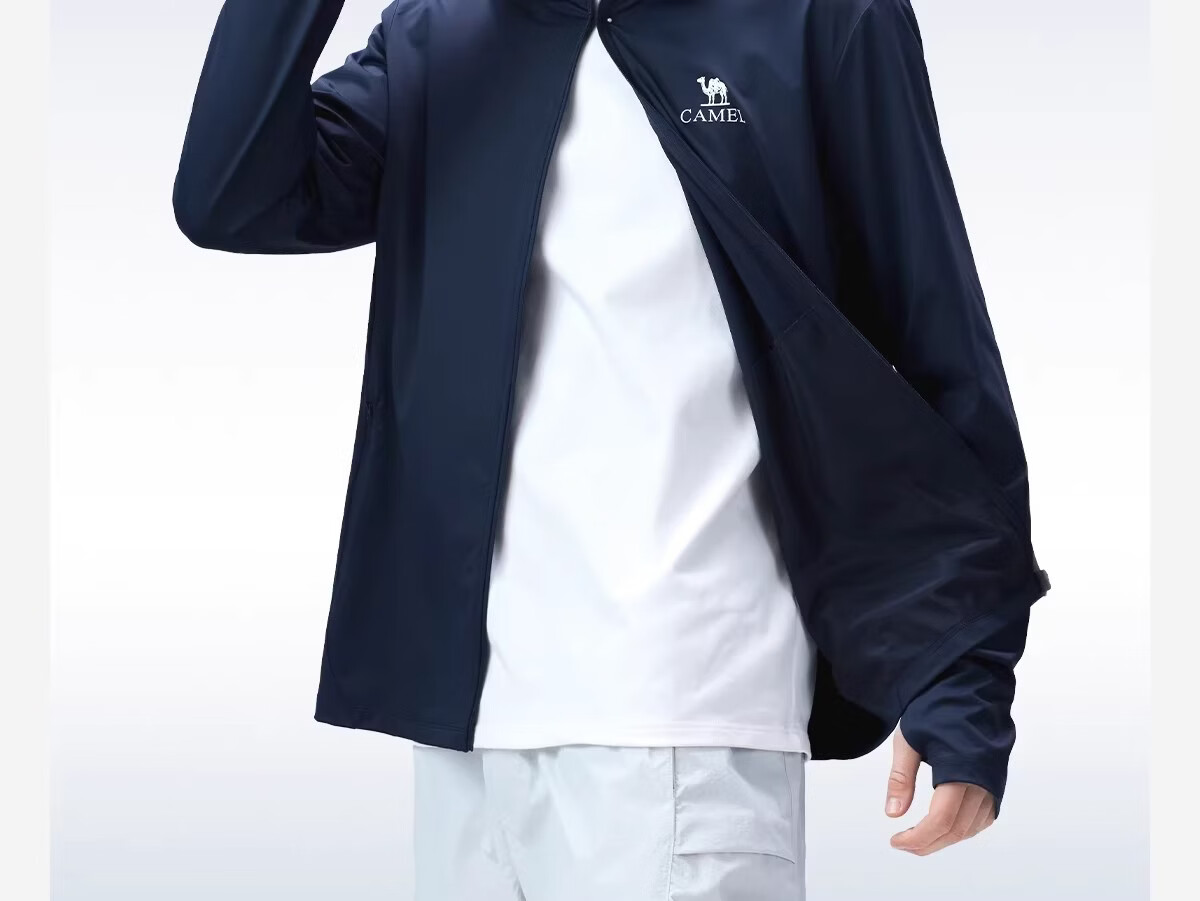 CAMEL Outdoor Sun Protection Jacket 2026 Spring Summer New Unisex Cooling Breathable Silver Coated Brim Coat Sun Protection 9007 6