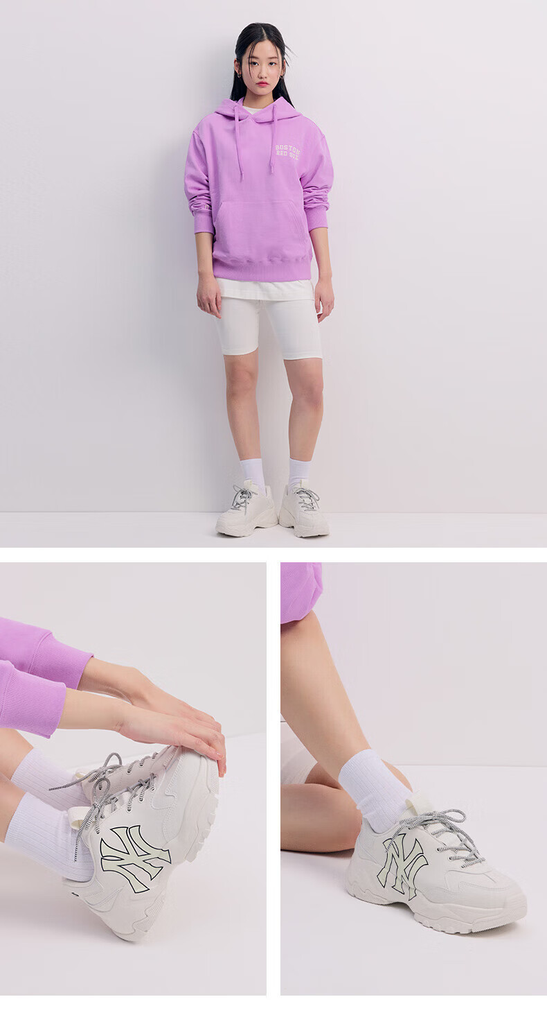MLB Unisex Retro Platform Dad Sneakers Wang Sulong Edition Birthday Gift 3ASHC104N-50BGS-235 5