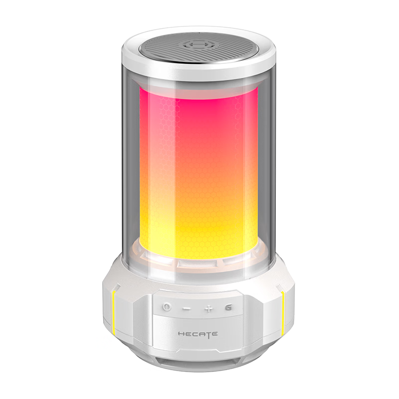 EDIFIER HECATE CyberX Gaming Desktop Speaker Bluetooth 6.0 Home PC Laptop Gift Box RGB Lighting Stardust White