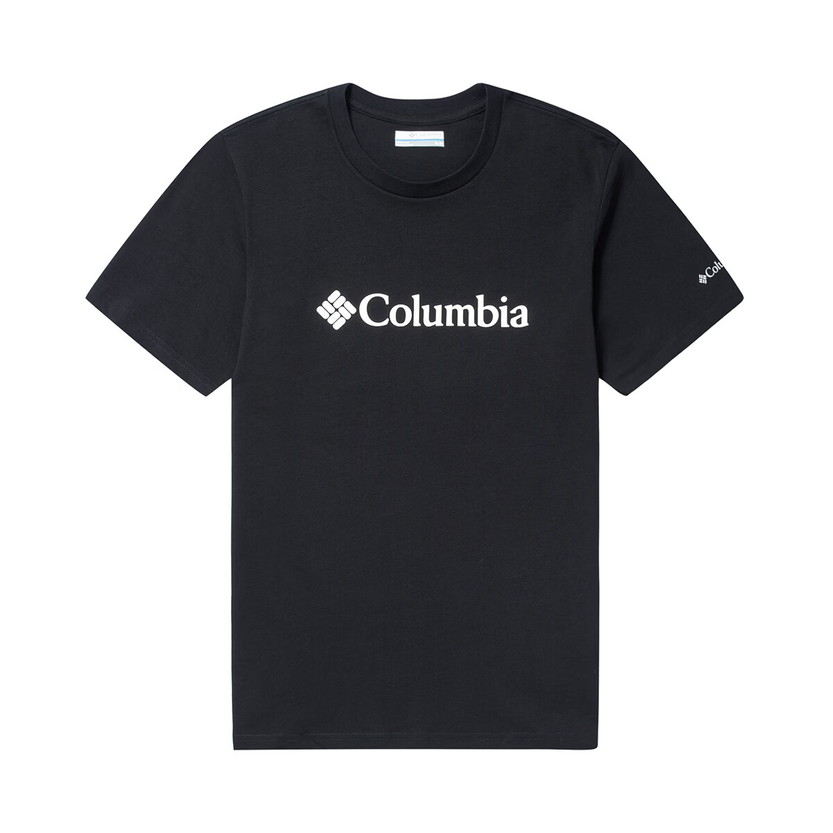 Columbia Men's Breathable Crew Neck Short Sleeve T-Shirt JE1586-010 Black S
