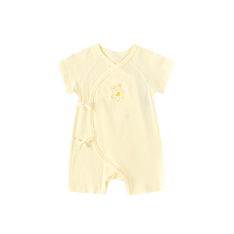 BALABALA Children's Clothing, Baby Romper, Kids' Pure Cotton Breathable, 2026 Summer New, Newborn Clothes, Top, Soft, Cute And Adorable