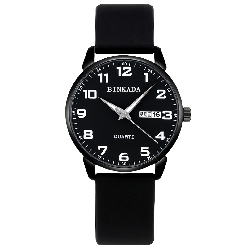 BINKADA Exam Dedicated Watch for Female Students, Silent Analog, Suitable for Middle and High School Girls Aged 12-18, Exam Room Approved