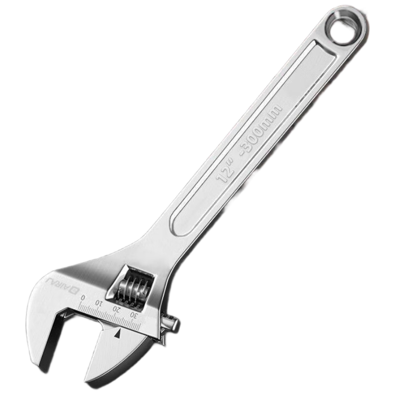 AriZe Adjustable Wrench Multi-Functional Large Opening Household Tool 300mm