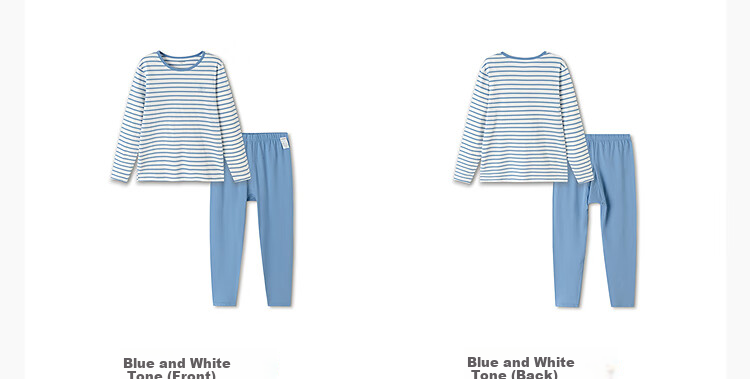 Balabala Kids Children's Underwear Set 2026 Spring Autumn New Boys' Long Johns Cotton Soft Baby Pajamas 15