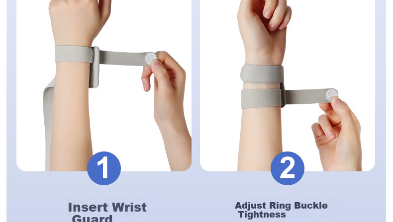 Li-Ning Tendon Sheath Wrist Support TFCC Inflammation Sprain Sports Wristband Unisex Fitness Badminton Tennis Joint Strain 47