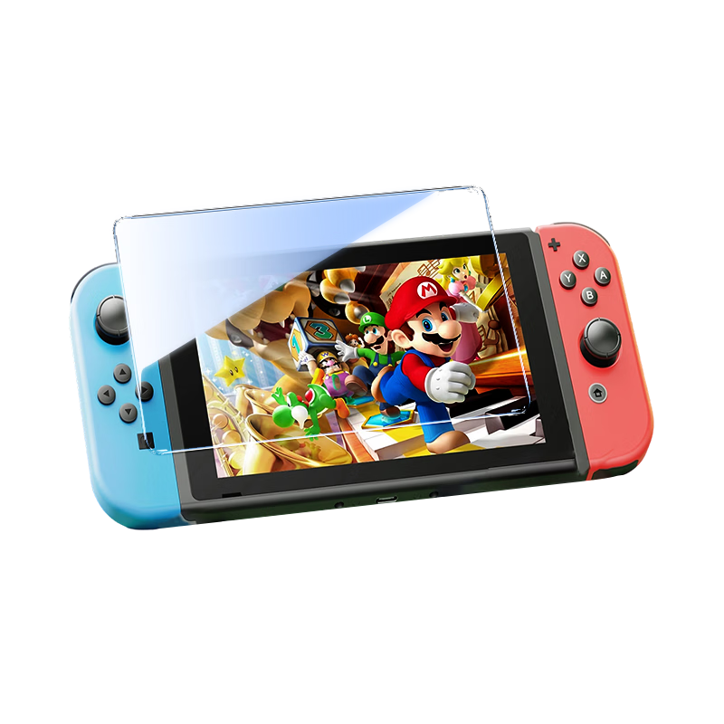 GOLDEN RAY Frosted Anti-Blue Light Screen Protector for Switch Lite 5.5-inch Nintendo Handheld Console Full Coverage Anti-Fingerprint Film