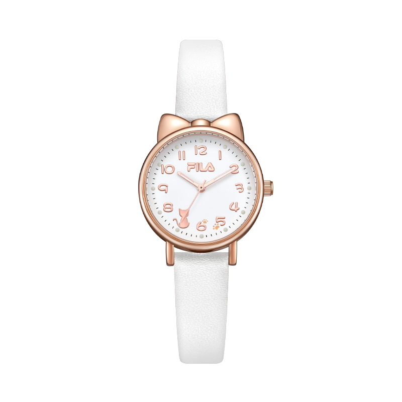 FILA Women's Minimalist Versatile Student Watch Dual Calendar Exam Watch 6857-103