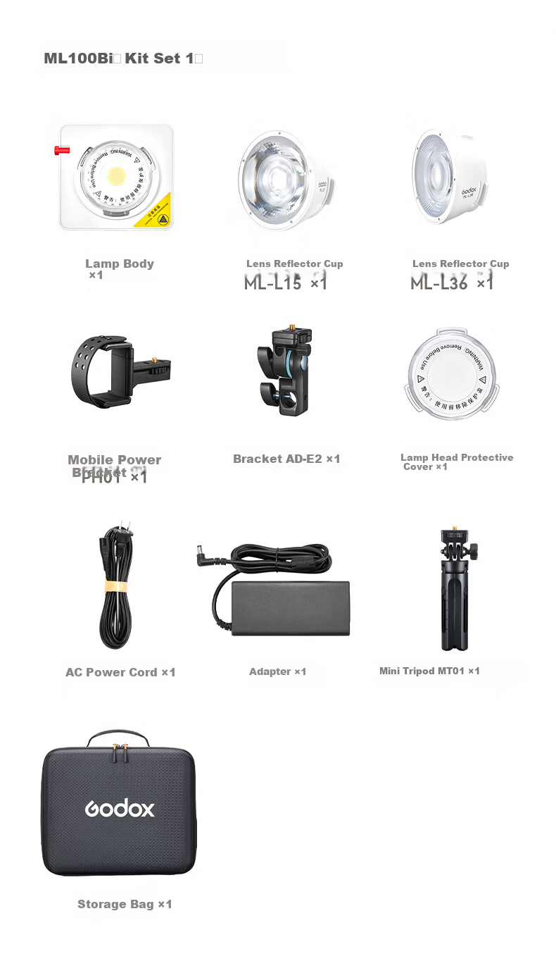 Godox ML80BI Continuous Fill Light Handheld Photography Light Portable COB Outdoor Shooting Video Light 29