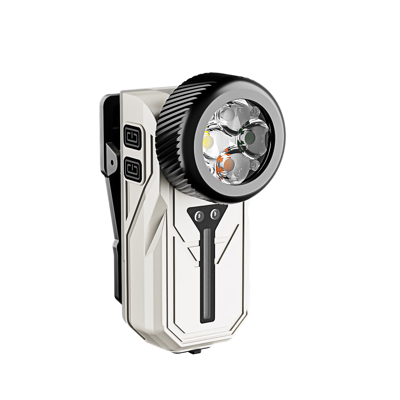 Dexu Mini Portable High-Power Flashlight Outdoor Mountaineering Hiking Camping Fishing Work Magnetic LED UV Light