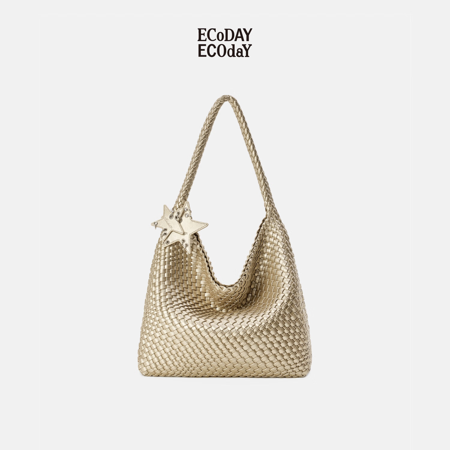 ECODAY Women's Bag Original Design Classic Woven Large Capacity Tote Commuter Bag Birthday Gift for Girlfriend