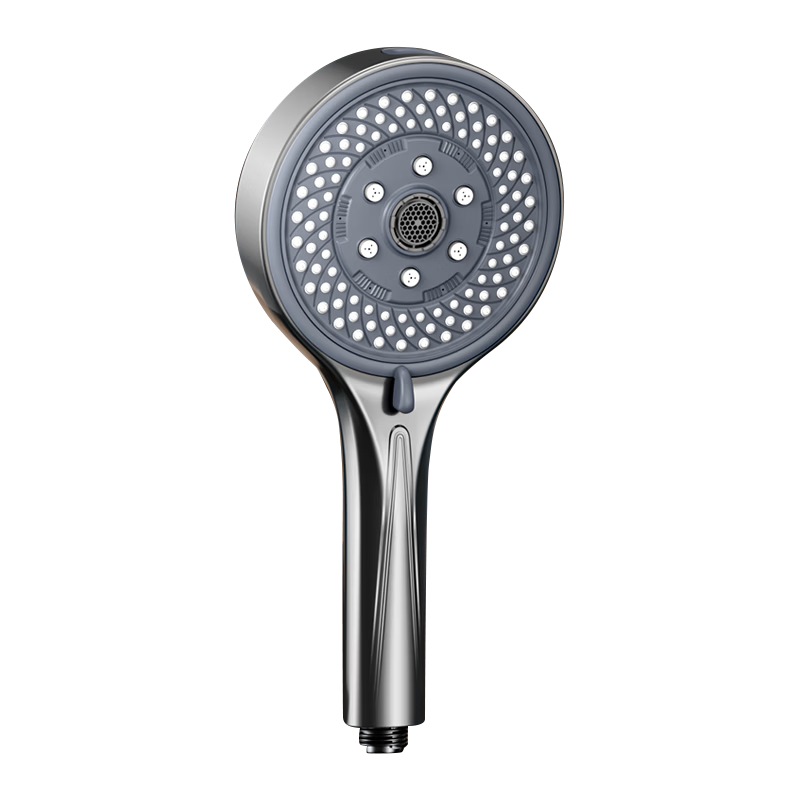 Del 28-Year Brand Large Panel High-Pressure Shower Head Bathroom Handheld Shower Set 3-Piece 1280