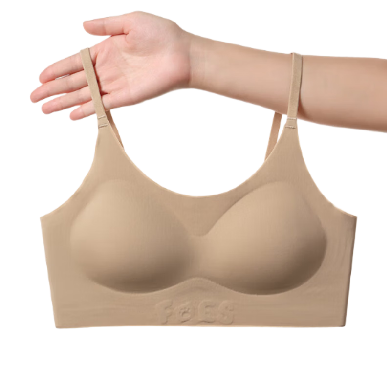 FitonTon Girls' Camisole Bra Invisible Developmental Underwear Foundation Liquid Thin Bra for High School Students Ages 12-18 Summer