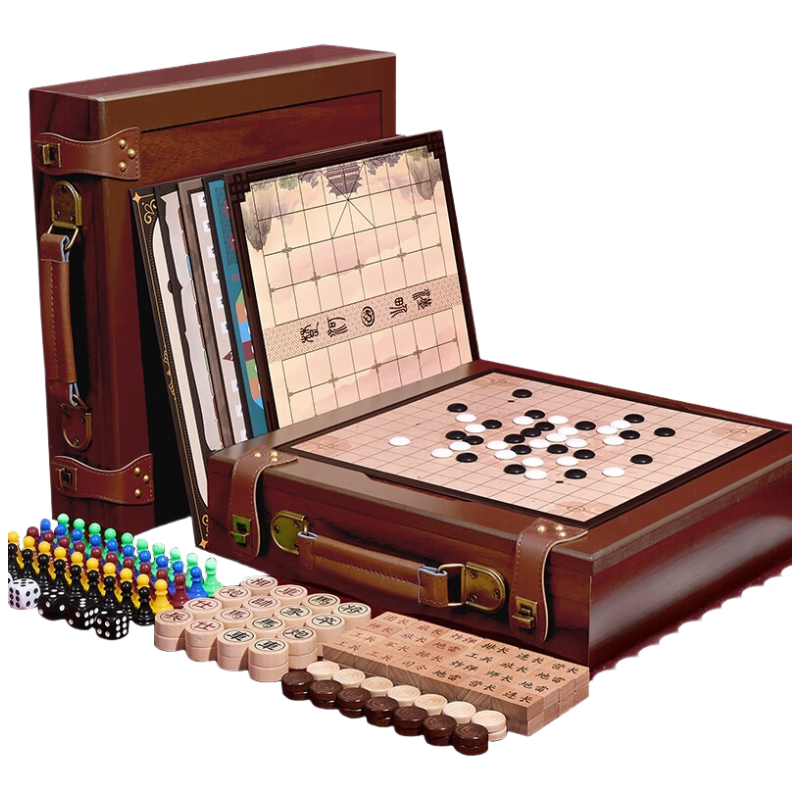 Quran Multifunctional Magnetic Chessboard All-in-One Strategy Game Educational Toy for Children Ages 6-18 Birthday Gift for Boys and Girls