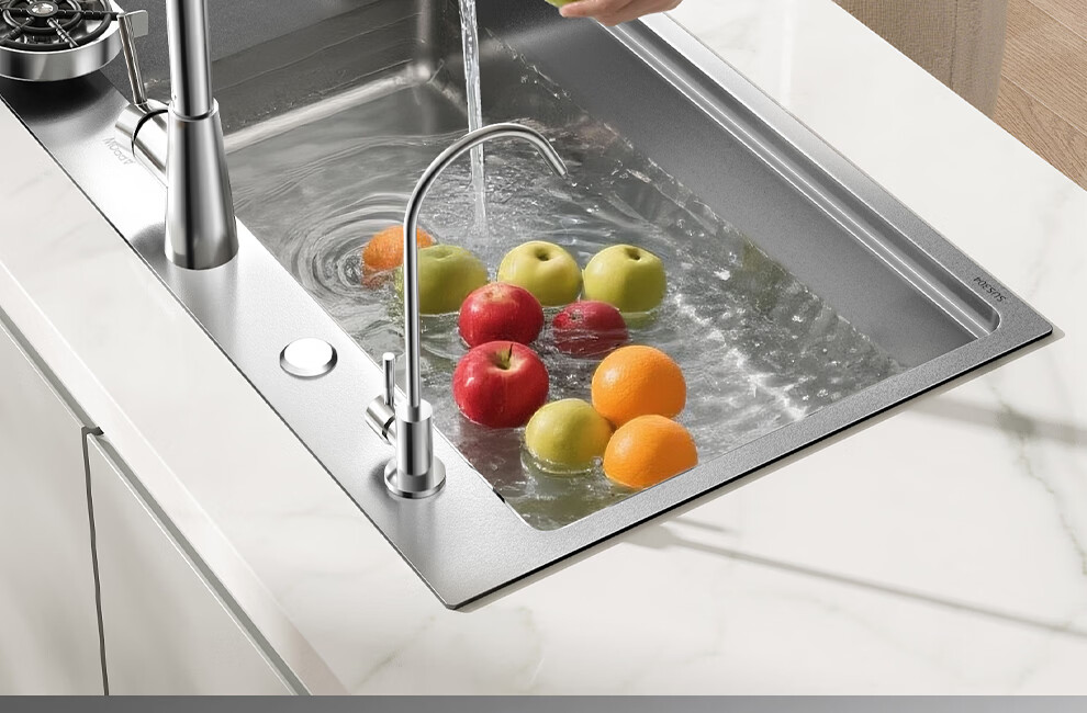Arrow 3MM Deepened Thickened Scratch-Resistant Kitchen Sink Large Single Bowl 304 Stainless Steel Coating-Free Handmade Dishwashing Basin 6