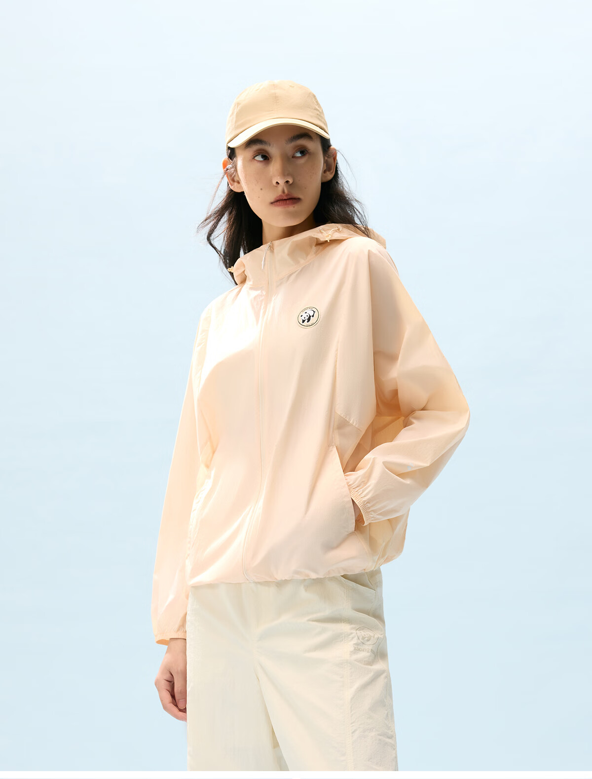 Panda Camel Original Yarn Heat-Blocking Sun Protection Cooling Breathable Summer Women's Sun Protection Jacket 8120 White, XXL 29