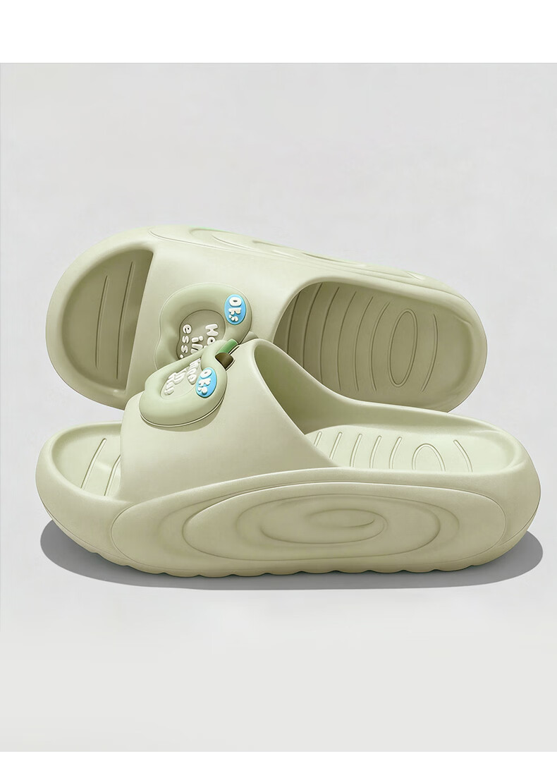 YUZHAOLIN EVA Cartoon Couple Home Bathroom Slippers Unisex Cool Sandals 7