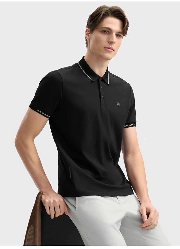 FILA Official Navigator Polo Shirt 2026 Summer Men's Cool Short Sleeve Sports T-Shirt Business Casual Top 72