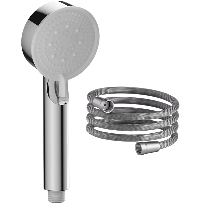 HSPA Boosted Shower Head Bathroom Five-Mode High-Pressure Large Panel Spray Head with 2m Hose 5145C