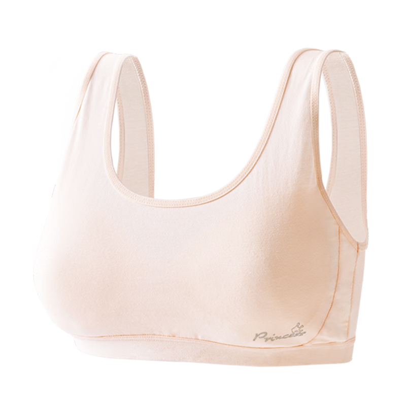 Ailier &ouluola Girls' Underwear, Bra for Ages 15-18, High School Pure Cotton, Puberty, Middle School, Teenage Girls, Student Bra, Size 80B