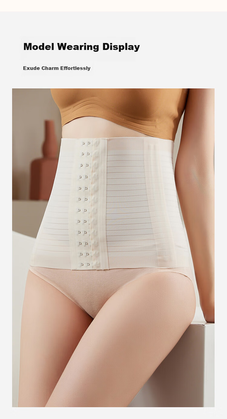 GRACEWELL Waist Shaping Belt Slimming Waist Trainer Tummy Control Postpartum Body Shaper 15