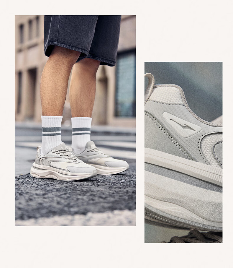 ERKE 2026 New Comfortable Thick-Soled Dad Sneakers Soft Elastic Versatile Casual Shoes Wei Yang 3 17