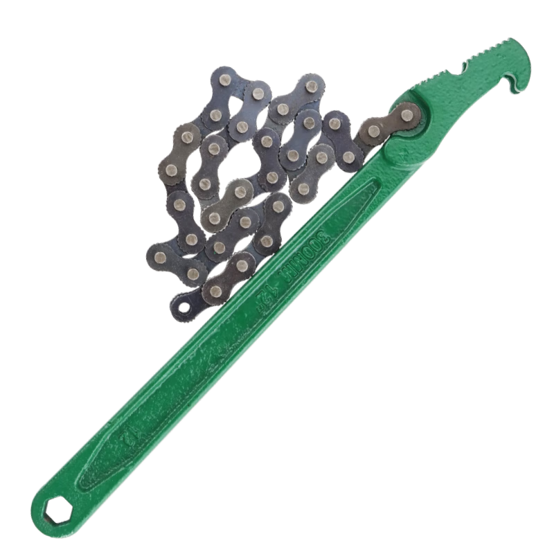 Haisidike Oil Filter Wrench Universal Chain Belt Wrench Oil Change Tool Disassembly Wrench Jingcang 12 Inch