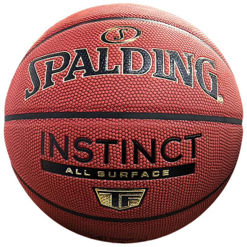 SPALDING Basketball TF Gold Label Size 7 Adult Game Training Indoor Outdoor Durable PU Leather Dustproof