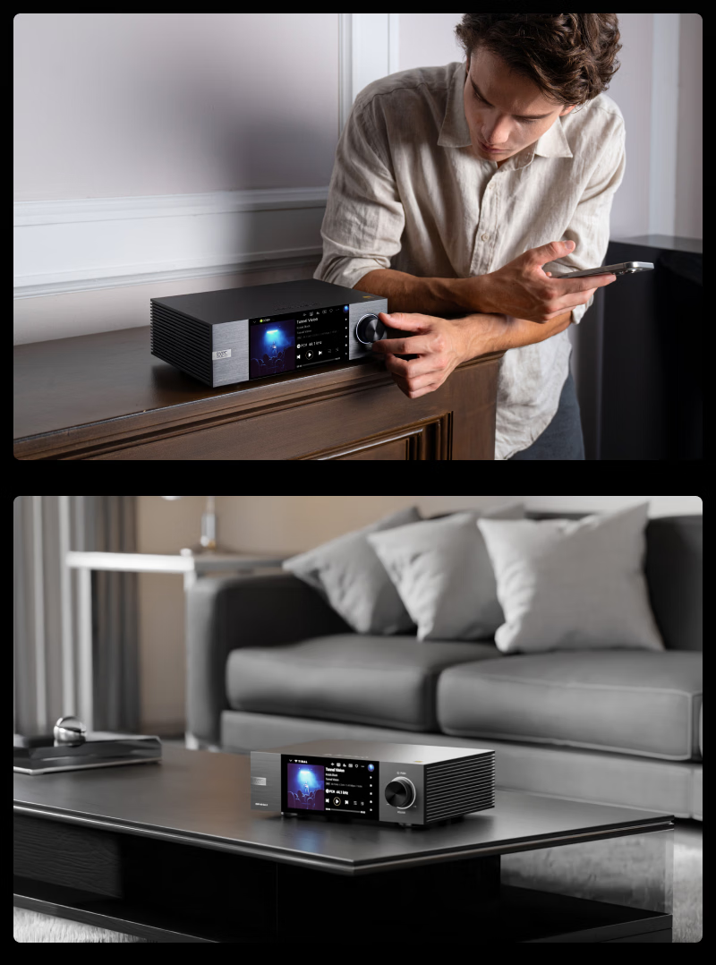 EVERSOLO DMP-A6 Gen 2 Streaming HiFi Music Player DAC Integrated High-Fidelity DSD Decoder [Dual ES9038Q2M] 11