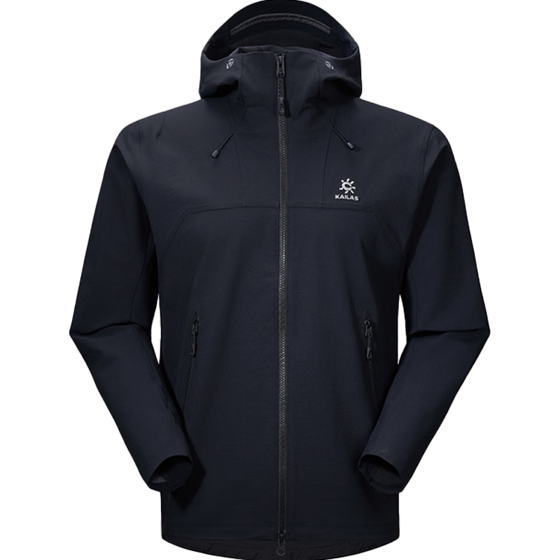 KAILAS M8 Men's Softshell Jacket Outdoor Mountaineering Durable Breathable Lightweight Windproof Hooded Coat KG2539105