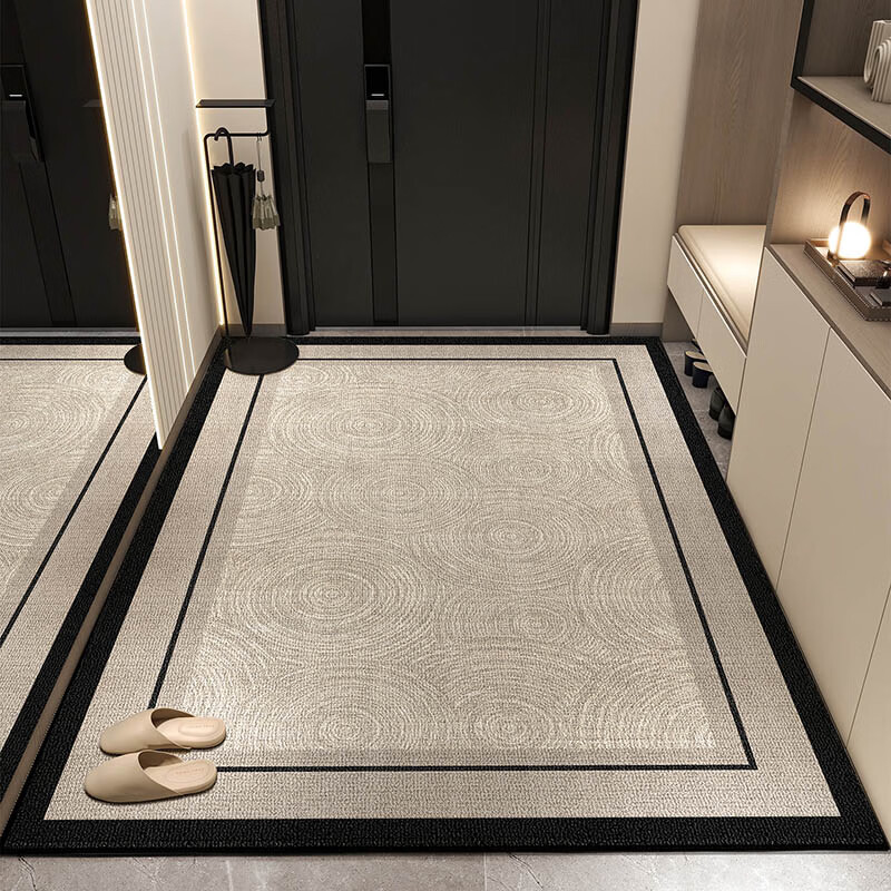 STIMANNI CITY·MANNI Premium Entrance Door Mat Indoor Home Non-Slip Mud-Proof Shoe Changing Floor Mat Living Room Coffee Table Rug