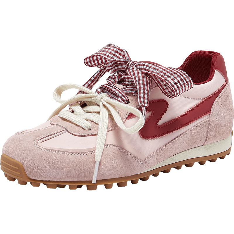 Basto 26 Summer Training Shoes Retro Outdoor Sports Women's Casual Shoes A3901BM6 Pink/Red Size 37