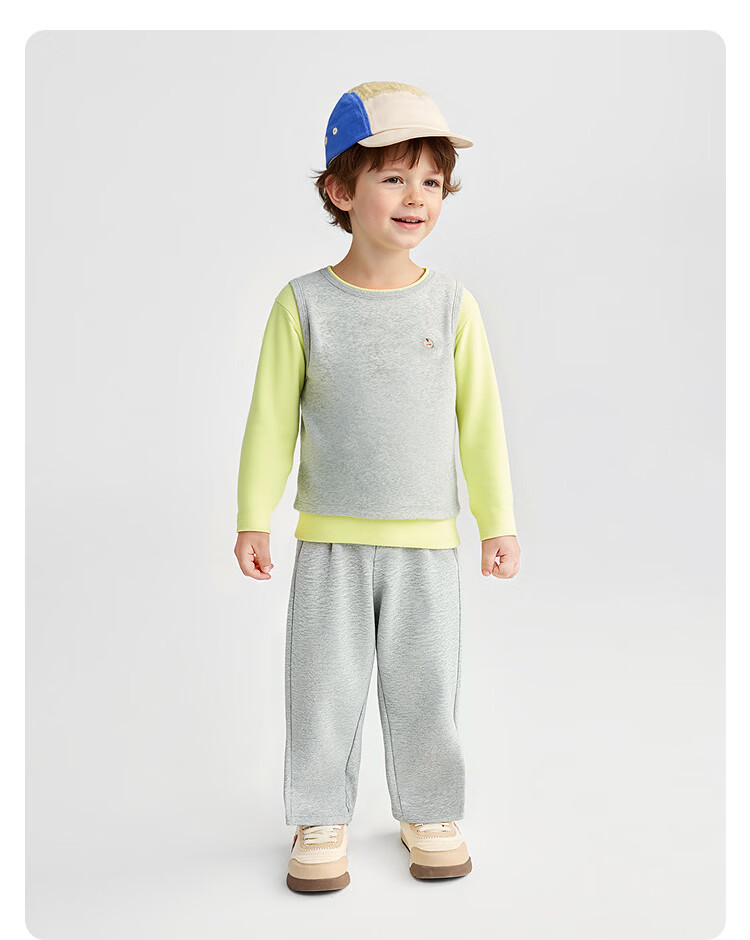 Balabala [balaOne] Girls' Children's Homewear Set 2026 Spring Three-Piece Versatile Outfit 11