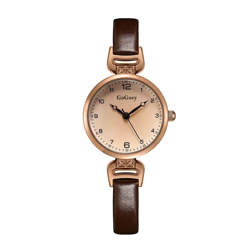 George Earl Women's Watch Lightweight Luxury Niche Brand 2026 New Silent Exam Vintage Simple Student Girl Watch