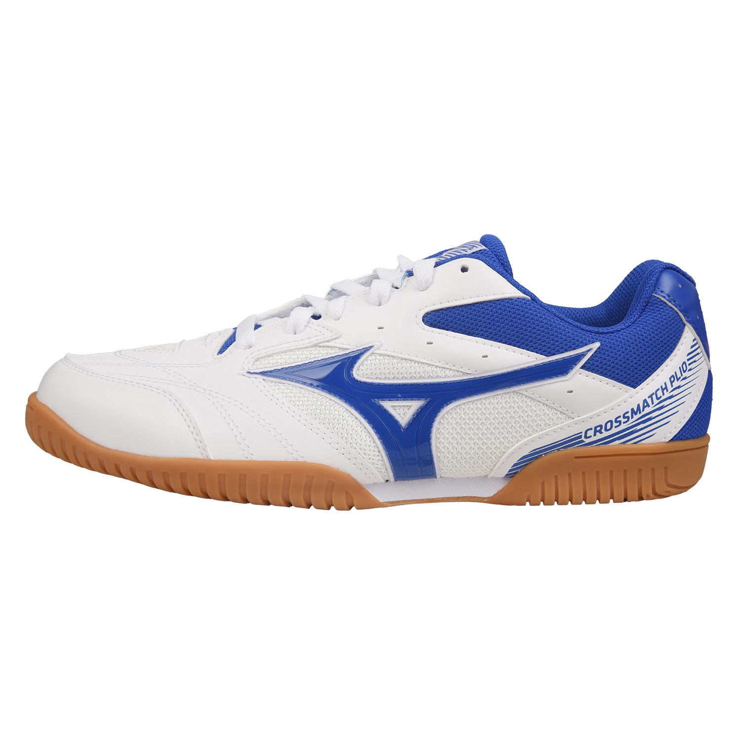 MIZUNO Table Tennis Shoes Men Women Professional Breathable Durable Non-Slip Sports Training Shoes 253112 White Blue Size 36
