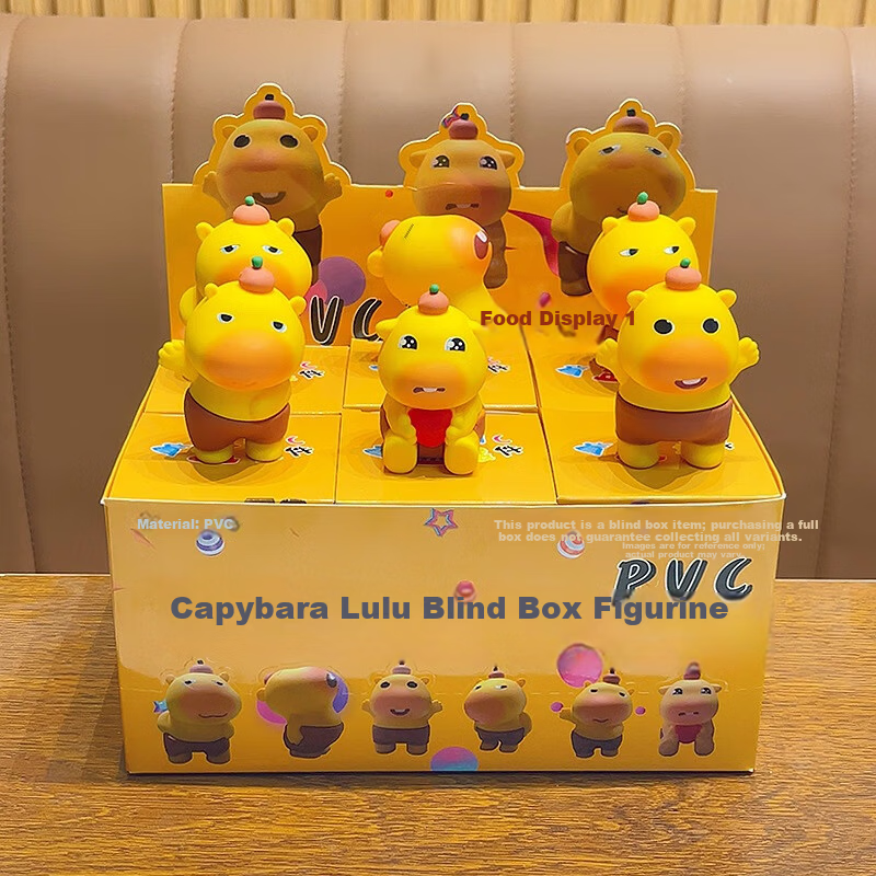 Shangmei Beibei Capybara Hole Fun Blind Box Poke Fun Lucky Draw Student Prize Kindergarten Gift Toy Birthday Present 14