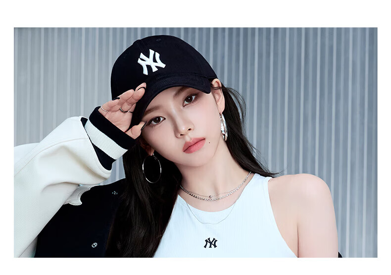 MLB Baseball Cap for Men And Women, Couples' Soft Top Cap, Casual Sports Hat for All Seasons, 3ACP6601N-07RDS 4
