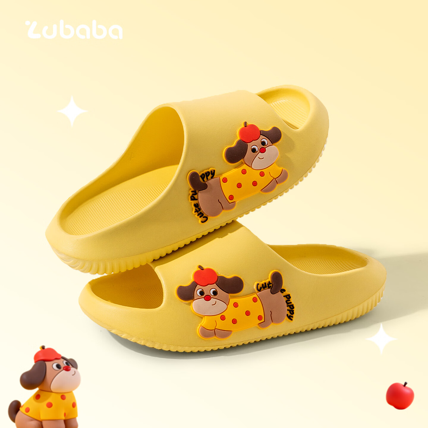 Pig Daddy Kids Slippers Boys Girls Indoor Home Bathroom Non-Slip Summer Sandals Yellow Size 22 2026 New Model