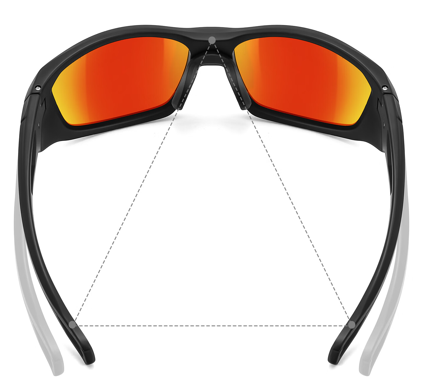 CAPONI Polarized Running Sunglasses Marathon Photochromic Anti-Glare Outdoor Sports UV Protection Cycling Mountaineering Sunglasses 21