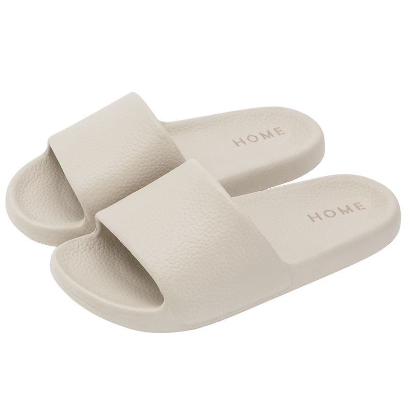 Grace Antibacterial Textured Slippers Women's Summer 2026 New Indoor Shower Non-Slip EVA Odor-Resistant Couple's Sandals Men